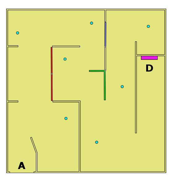 Le labyrinthe.